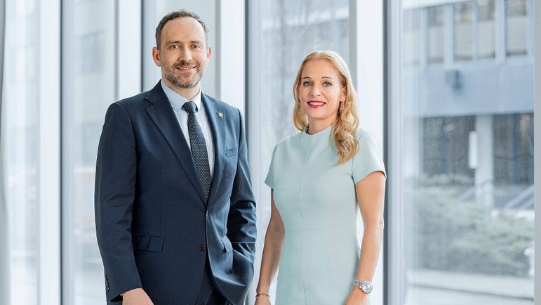 Steven Endress und Sandra Genge, zwei Enkel des Firmengründers, vertreten die Interessen der Familie im Verwaltungsrat.