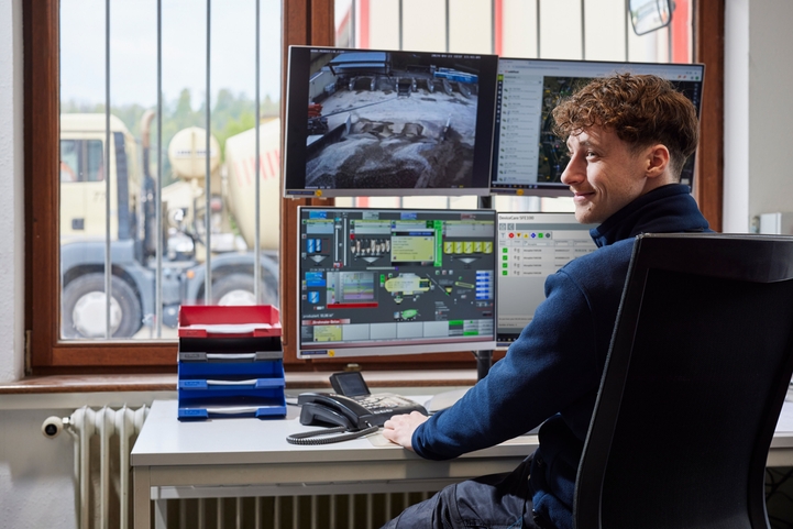 Feststoffanwendung, Büro