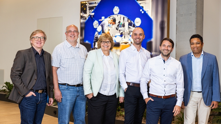 Gruppenbild der Endress+Hauser Product Security Manager.