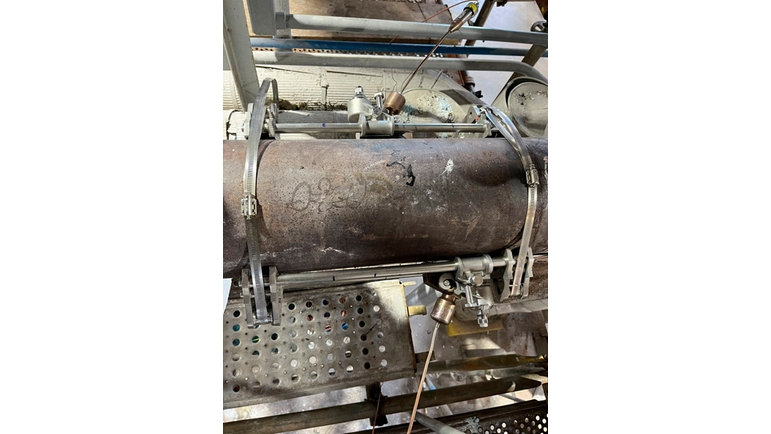 Prosonic Flow P 500 Hochtemperatursensoren, eingebaut bei Indorama Ventures in Recife, Brasilien