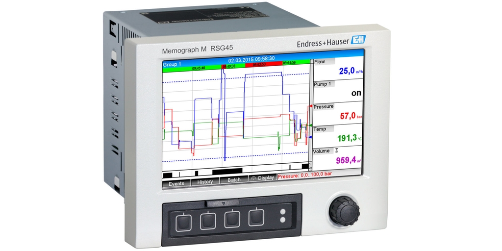 Memograph M RSG45 - Advanced graphic data manager Memograph M RSG45 - Advanced graphic data manager