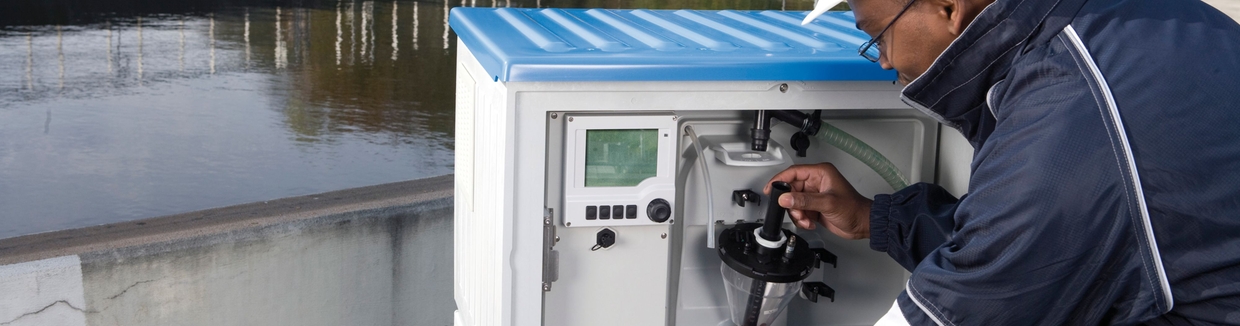 Automatische Probenehmer für Abwasserbehandlung, Kanalisation, Oberflächengewässer, Flüsse, Regenwasser