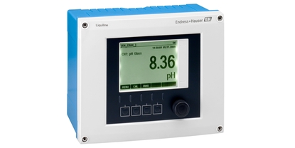 Liquiline CM442 ist ein digitaler Messumformer für pH, Redox, Leitfähigkeit, Sauerstoff, Trübung und viele weitere Parameter.