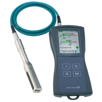 Picture of portable concentration measuring device Teqwave T for temporary in situ liquid analysis