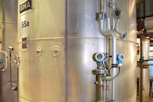 DeltabarElektronisches Differenzdrucksystem FMD71 in einer Zuckerfabrik
