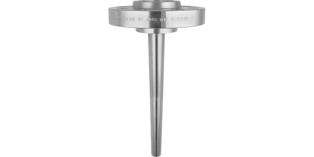 Vanstone thermowell TT511 made of drilled bar stock material Industrial bar stock thermowell TT511