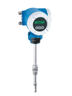 Picture of thermal mass flowmeter Proline t-mass 65I insertion for industrial gases & compressed air