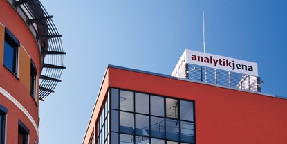 Hauptsitz der Analytik Jena in Jena, Deutschland