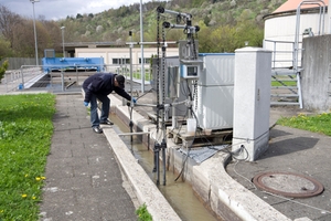 Wastewater inlet observation