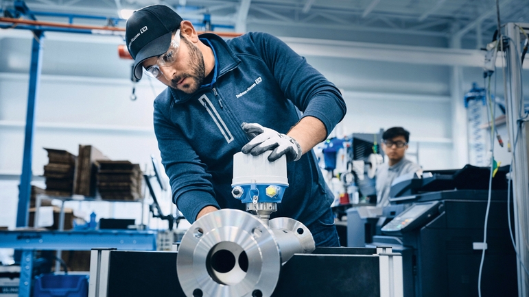 Endress+Hauser fertigt in allen großen Wirtschaftsregionen der Erde (wie hier in den USA).