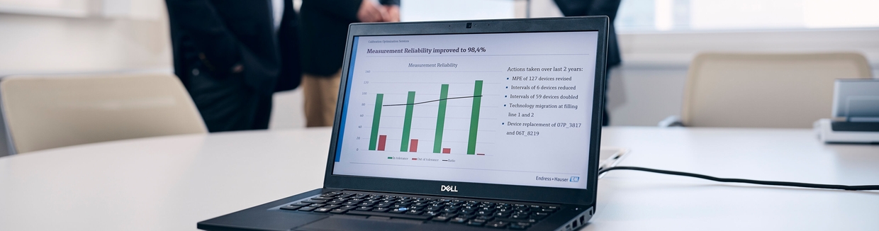 Optimierung der Produktionsprozesse mit Services von Endress+Hauser