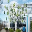 A wind tree feeds the e-vehicle charging station at Endress+Hauser Liquid Analysis in Gerlingen.