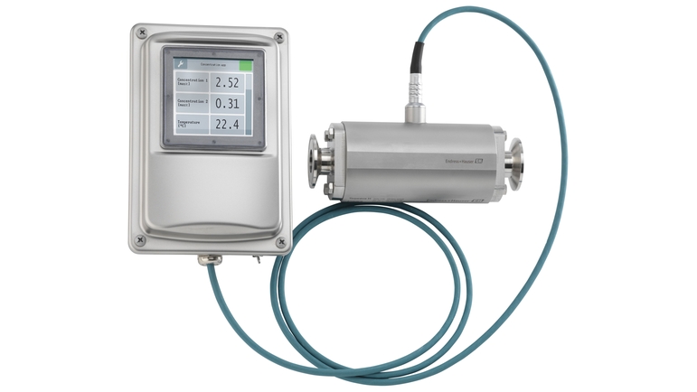 Produktbild: Ultraschall-Konzentrationsmessgerät Teqwave H für Echtzeit-Flüssigkeitsanalyse in hygienischen Anwendungen