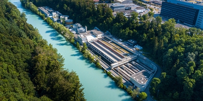 Abwasserreinigungsanlage in Schweiz