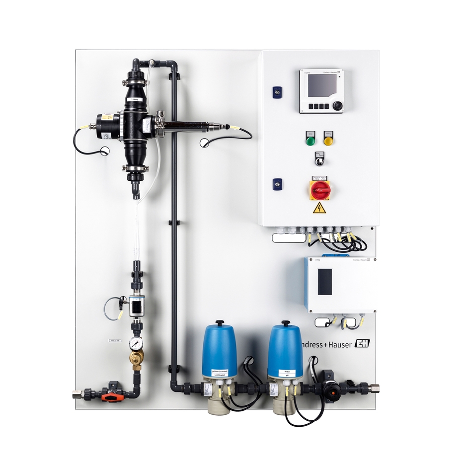 Analysepanels zur Wasserüberwachung auf Kläranlagen