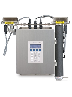 Produktbild: zweikanaliges Gasanalysegerät SS3000 für H2O, CO2, Erdgas, Frontansicht