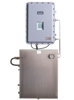 Produktbild: SS2100I-1 Einzelbox TDLAS-Gasanalysegerät, ATEX, Zone 1, Frontansicht, gestapelt