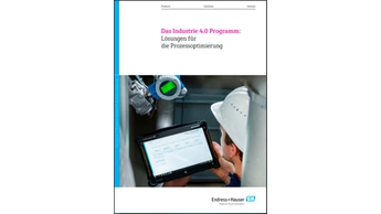 Broschüre: Das Industrie 4.0 Programm  - Lösungen für die Prozessoptimierung