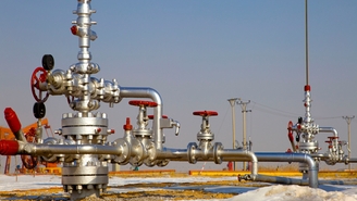 Gasleitung in der Öl- und Gasindustrie