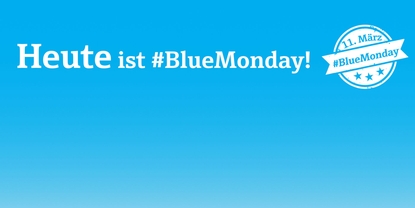 Blue Monday Rabattaktion