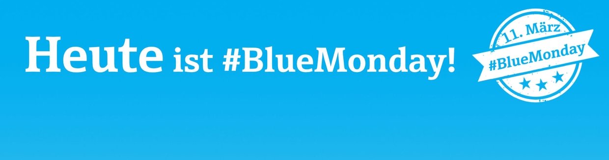 Blue Monday Rabattaktion
