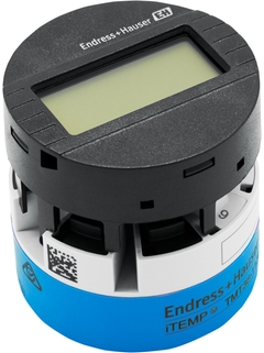 IO-Link RTD Temperaturkopftransmitter iTEMP TMT36 mit aufsteckbarem Display