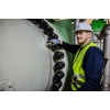 Picture of Installation of clamp-on sensor in a hydro power plant
