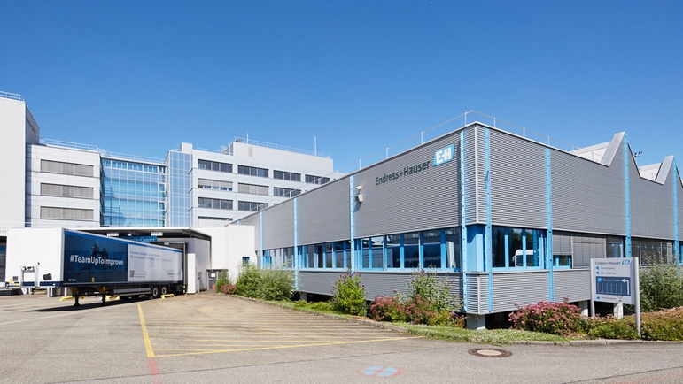 Ansicht Wareneingang Endress+Hauser Campus Weil am Rhein